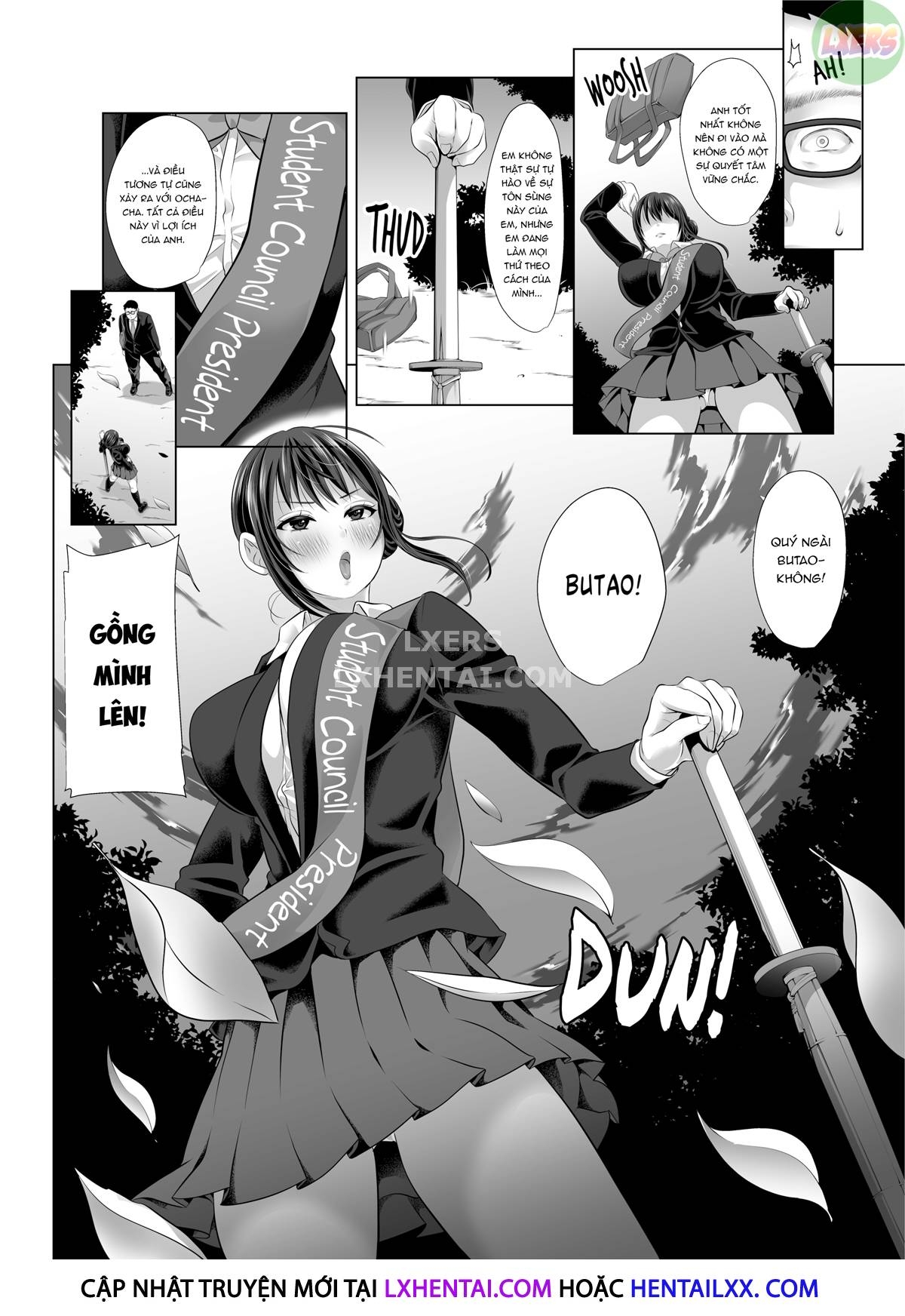 Đọc truyện hentai Chúng em có thể phục vụ anh không, chủ nhân? - Chap 2
