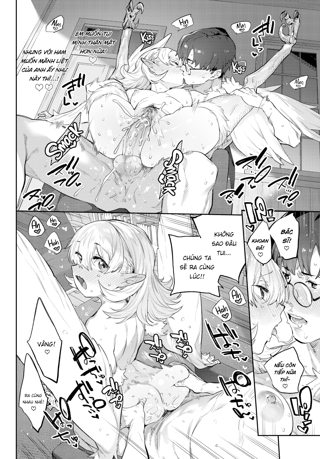 Đọc truyện hentai Otherworldly Maidens Series - Harpy Valentines Day