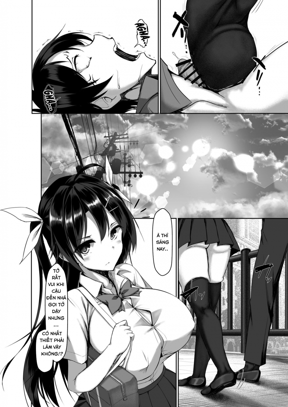 Đọc truyện hentai Toppatsusei Bokki Shoukougun ~Jii Fuzen o Soete~ - Chap 1