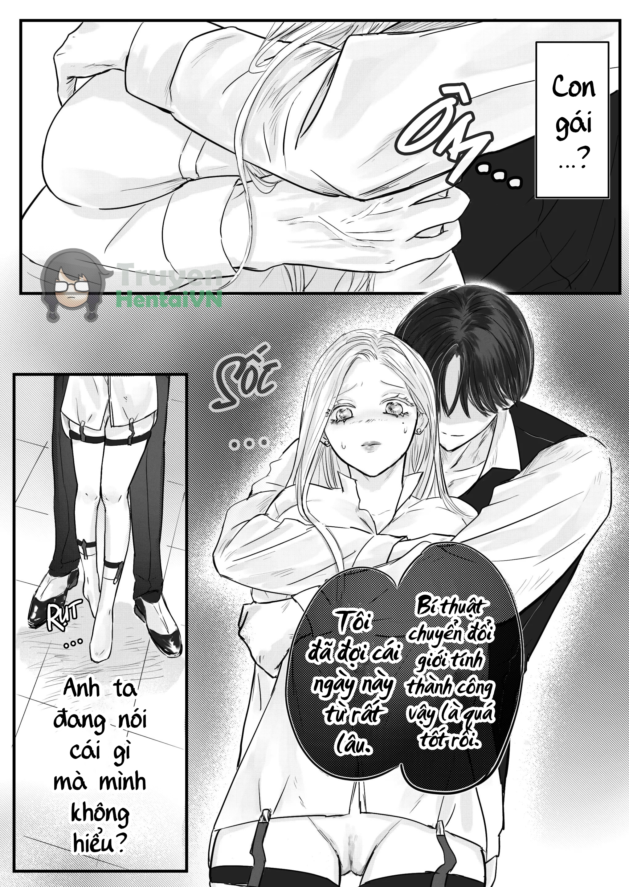 Đọc truyện hentai Đầu thai chuyển đổi thành nhân vật nữ - Oneshot