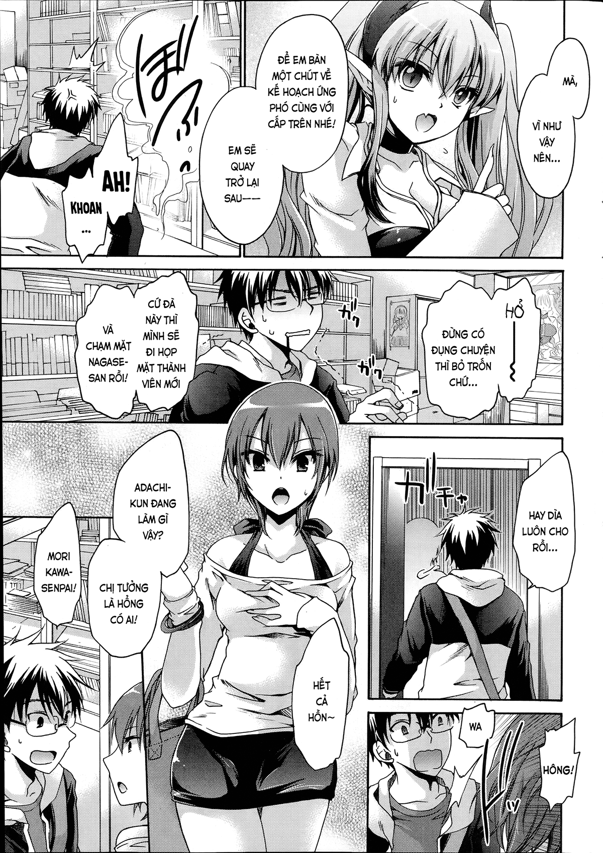 Đọc truyện hentai Tôi, cô ấy và ngày tận thế - Ch. 2