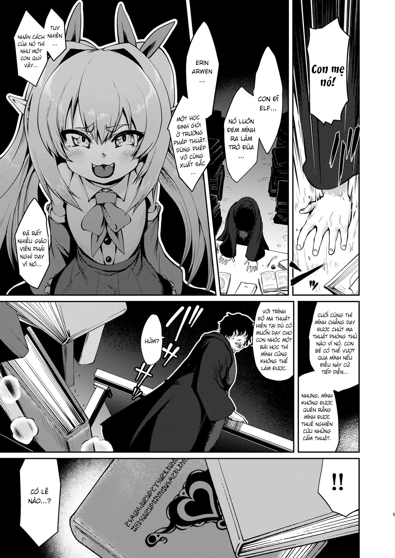 Đọc truyện hentai Mindbreak con phò ELF bằng ma thuật - Oneshot