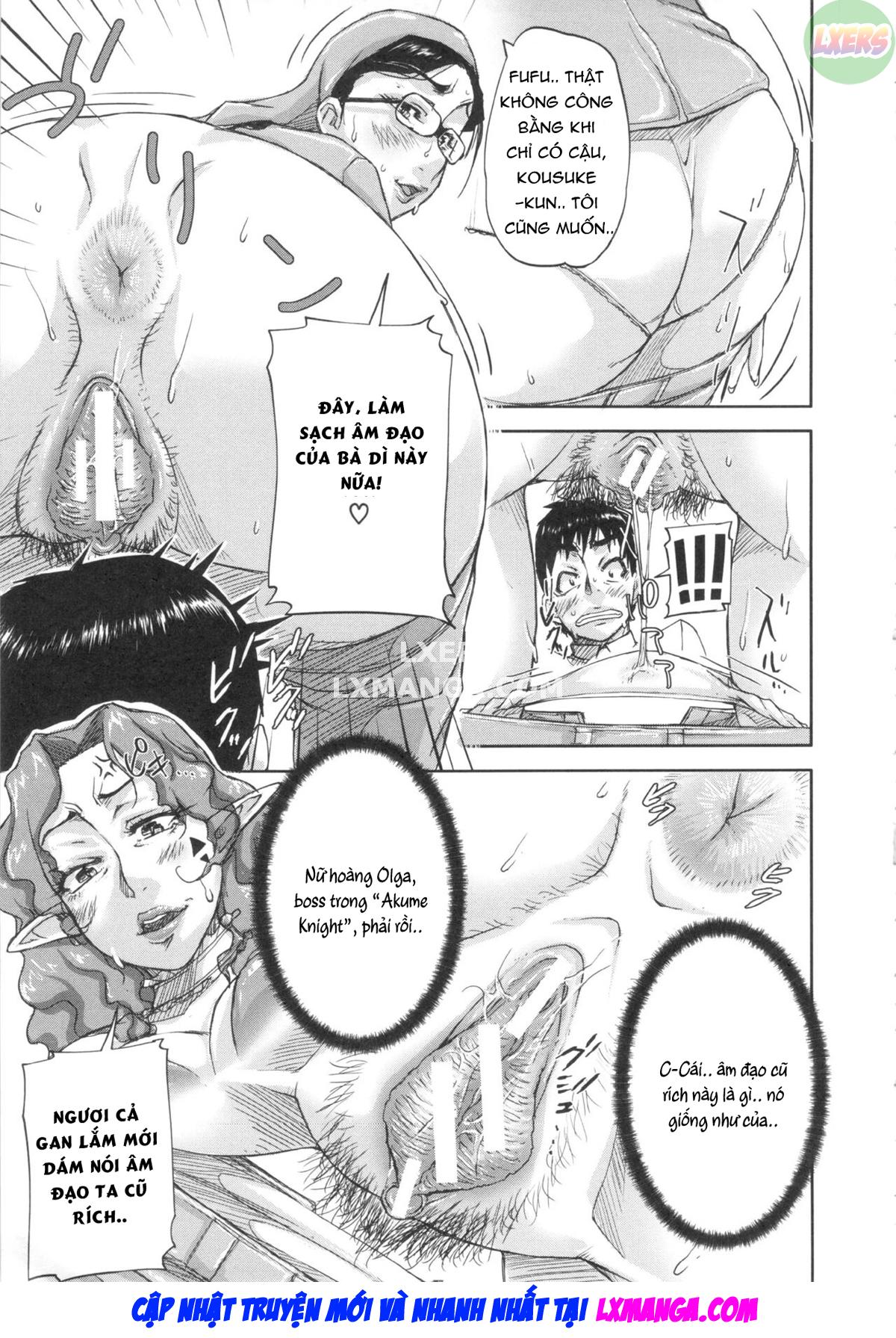 Đọc truyện hentai Shukujo Wa Ochinchin Busoku - Chap 3