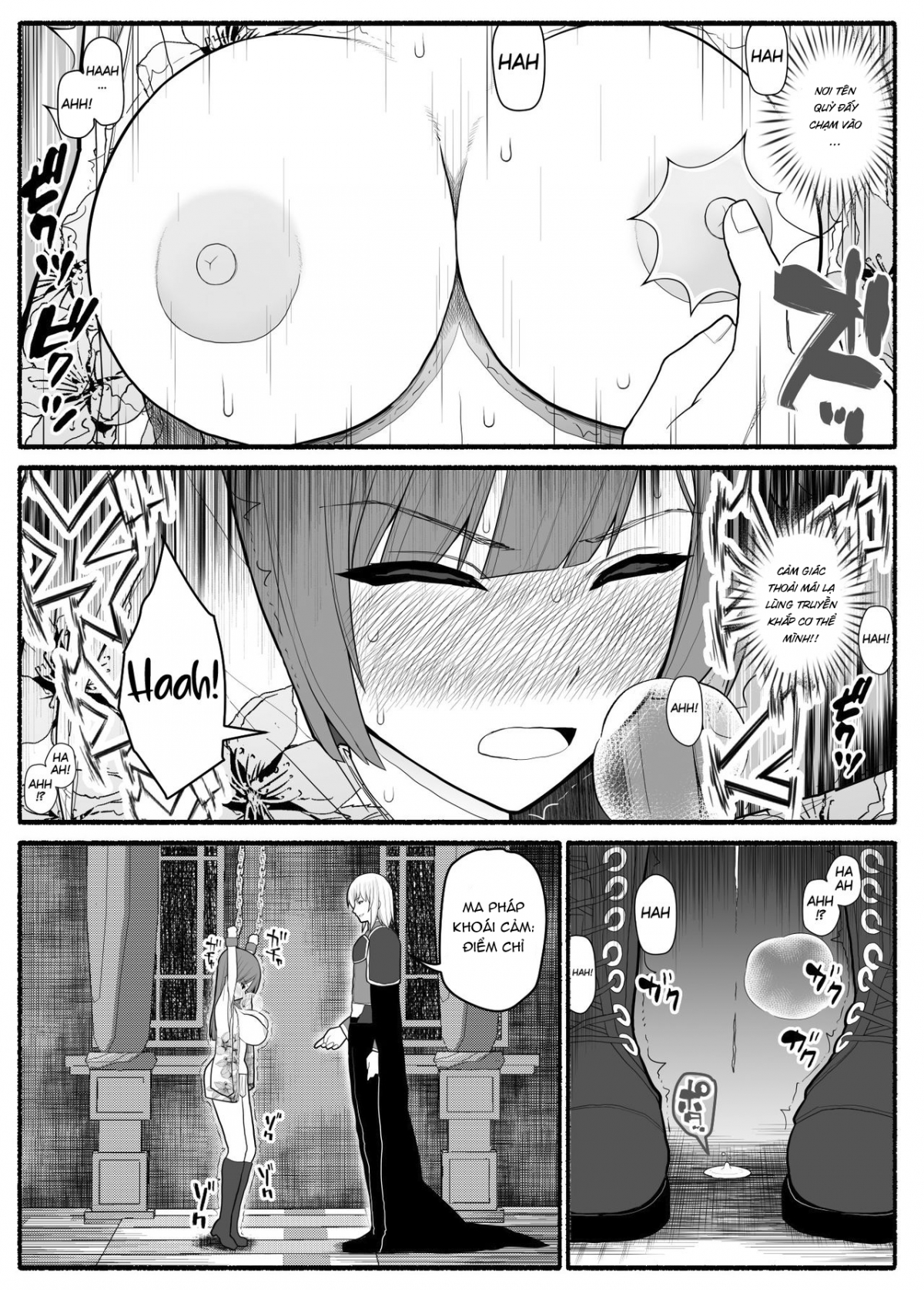 Đọc truyện hentai Shikyuu Majo VS Joukyuu Majin - Chap 1