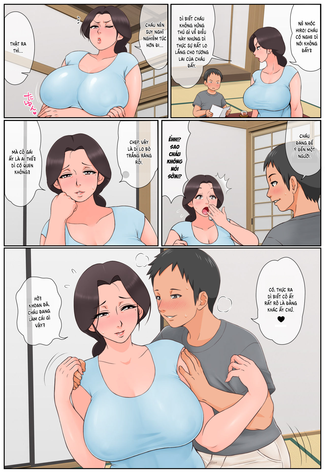Đọc truyện hentai I Got The Neighbor Lady Who Has Been Nice To Me Ever Since I Was Little To Fall For Me And Let Me Fuck Her - Chap 1