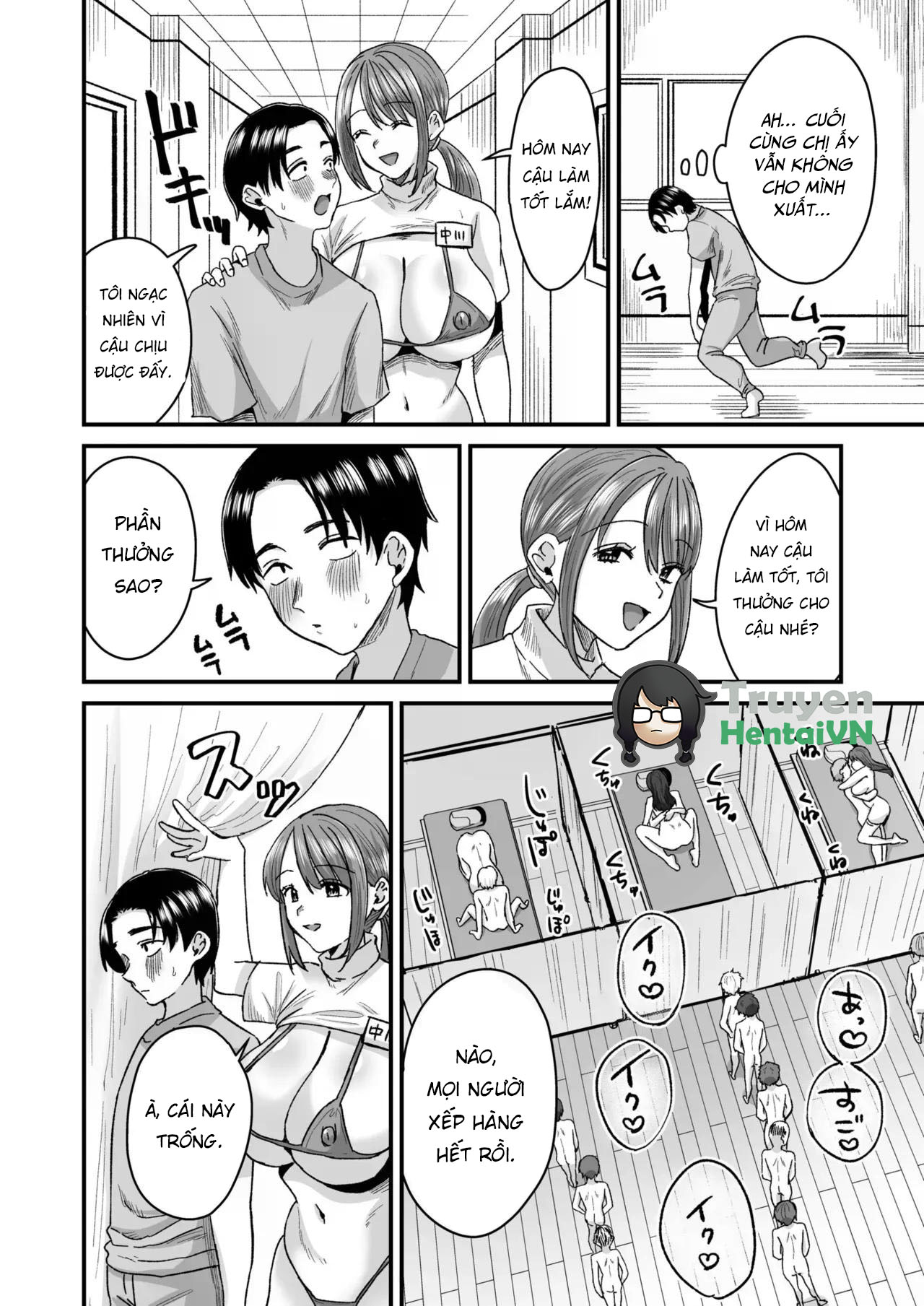 Đọc truyện hentai Group Home Maso e Youkoso ~Kousei Shisetsu de 24-jikan Tettei Shasei Kanri~ 1 - Oneshot