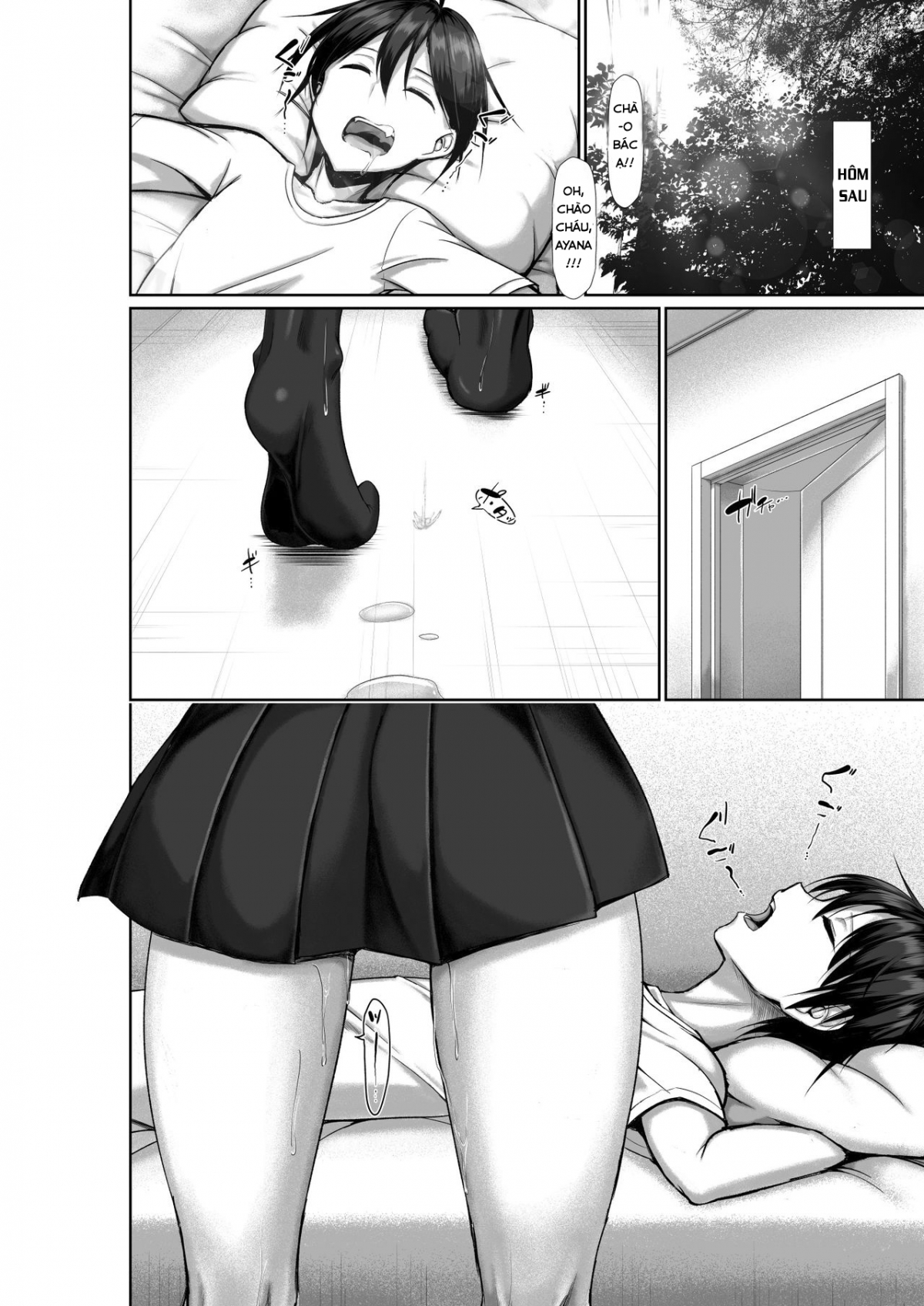 Đọc truyện hentai Toppatsusei Bokki Shoukougun ~Jii Fuzen o Soete~ - Chap 2