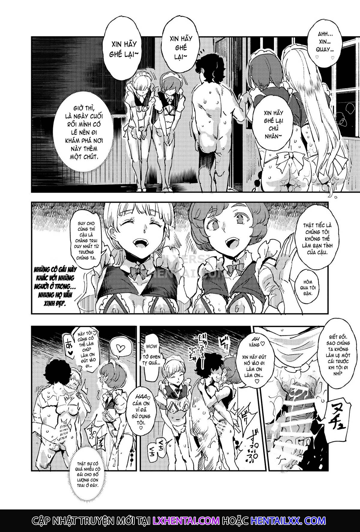 Đọc truyện hentai The Old School Building's Backstage Festival - Chap 3 - Sunday Edition: All Of You Will Be My Meat Urinals Forever