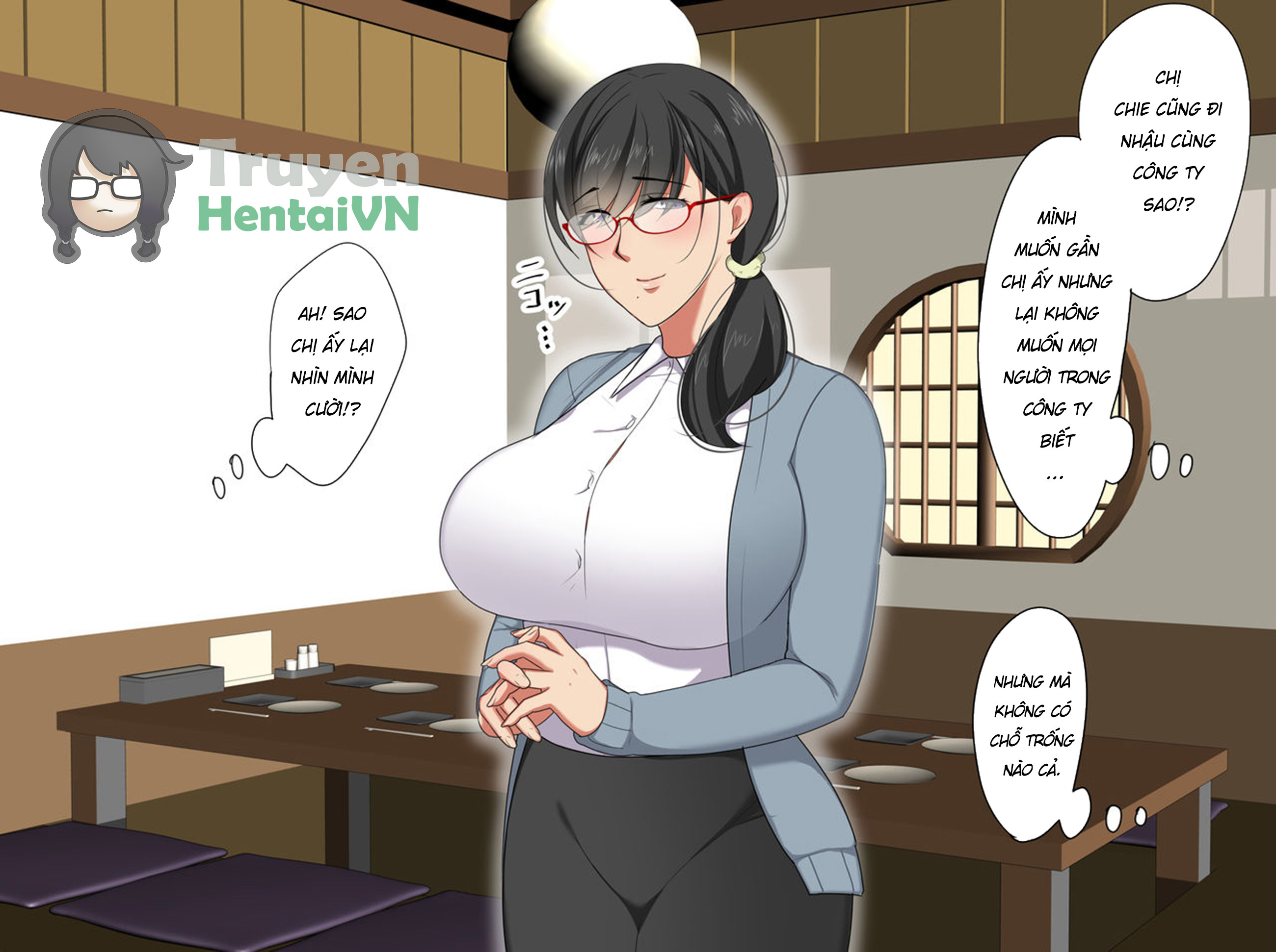 Đọc truyện hentai Kaisha no AroThir Mojo to Yatte mita - chap 3