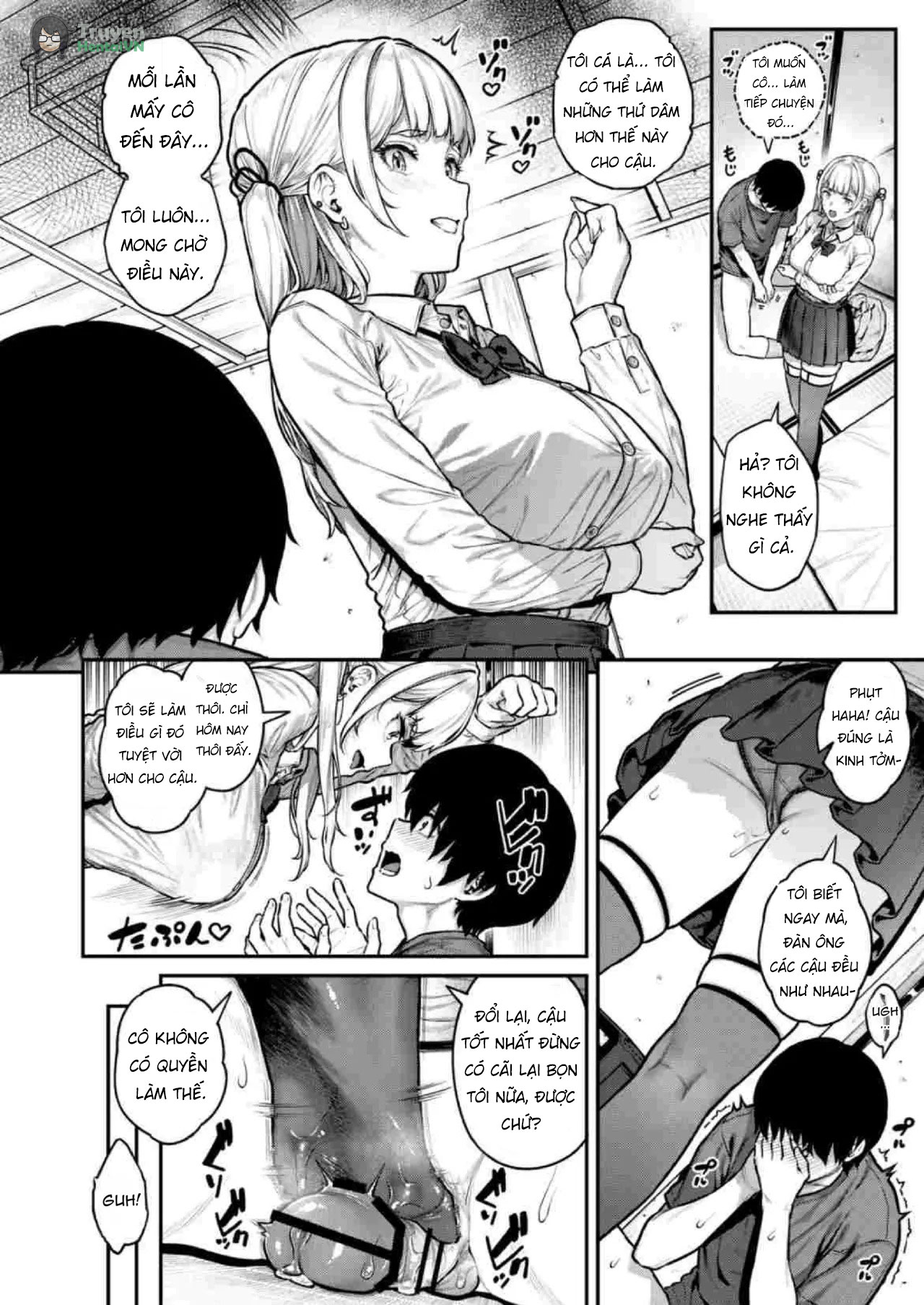 Đọc truyện hentai Ippatsu Nuitekureru Basaki no Gal - Oneshot
