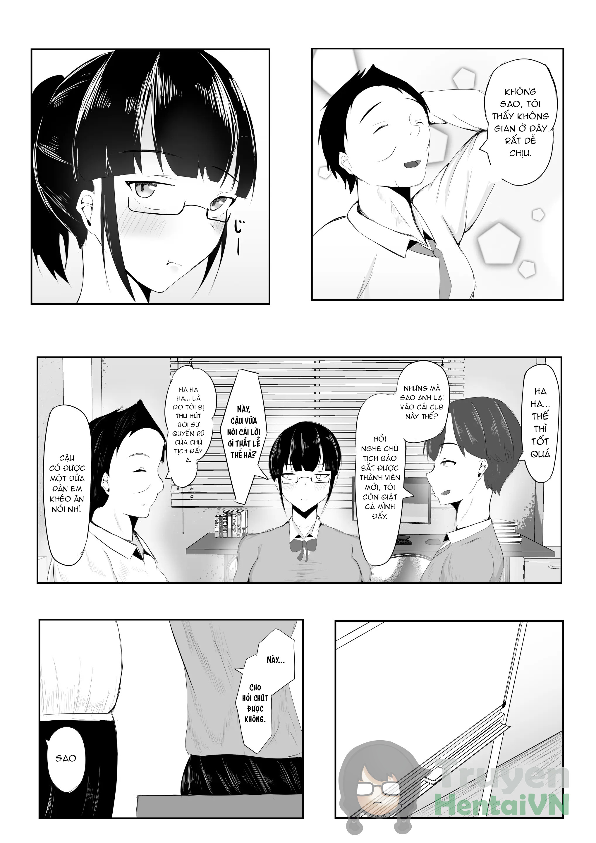 Đọc truyện hentai Yokoso! Manko Kenkyubu! - Oneshot