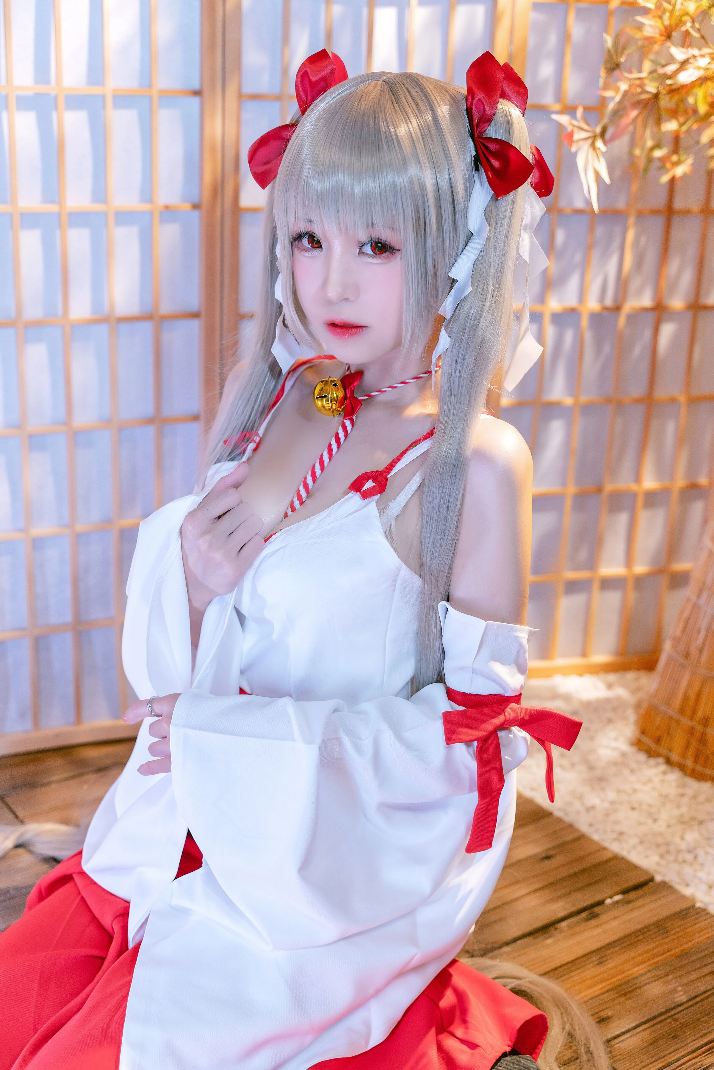 Đọc truyện hentai Tuyển tập Albums siêu phẩm Cosplay - Chap 594 - miko sauce - Awesome witch