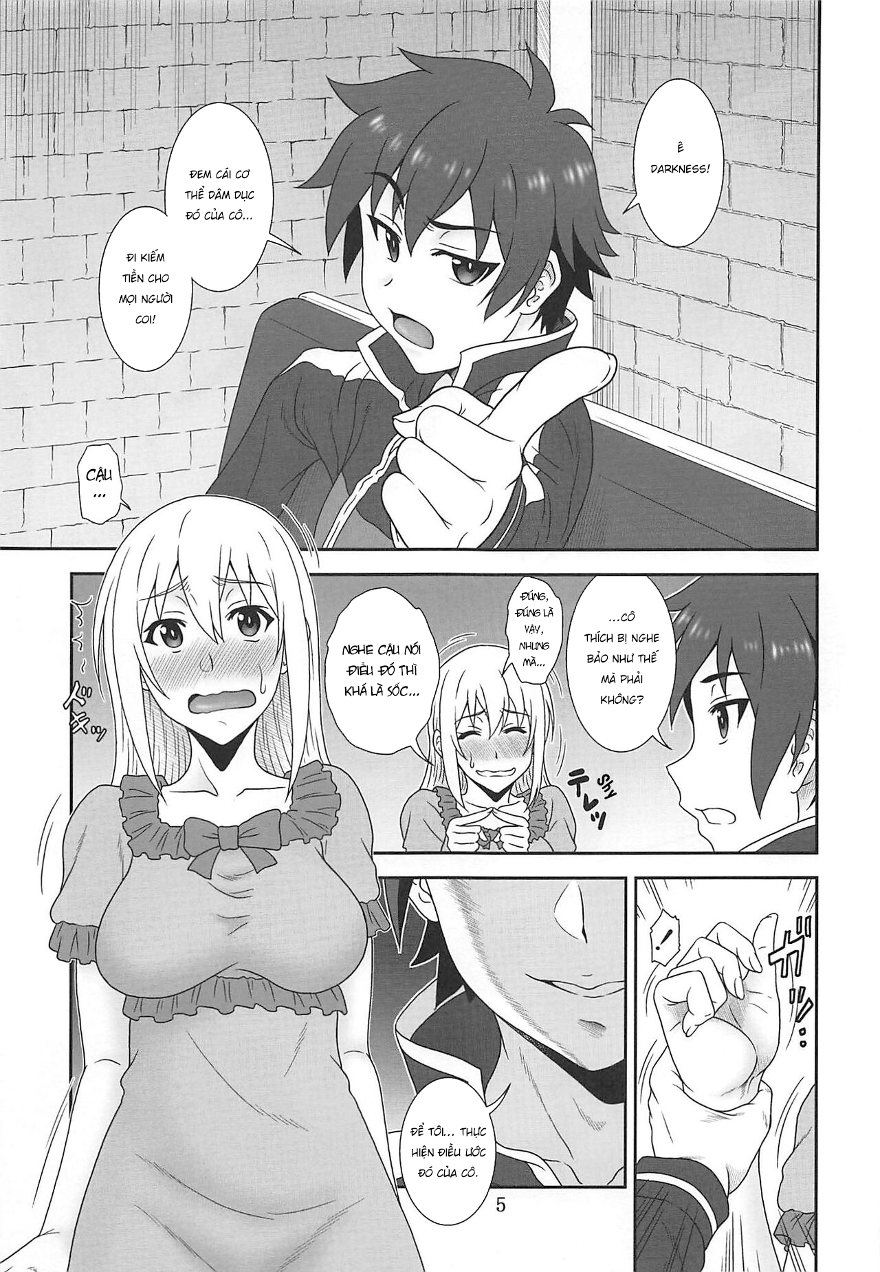 Đọc truyện hentai Trouble Darkness 2 - Oneshot