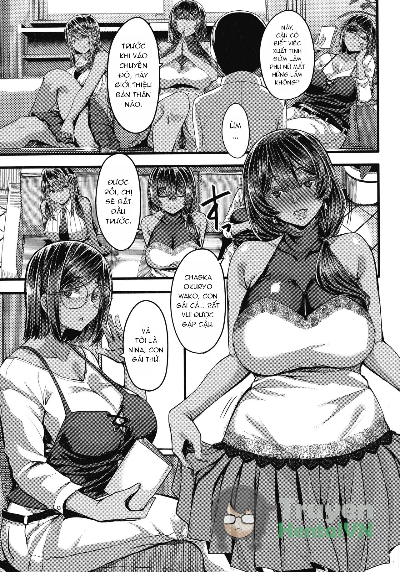 Đọc truyện hentai Kasshoku Hime to Himitsu no Keiyaku - Chap 1