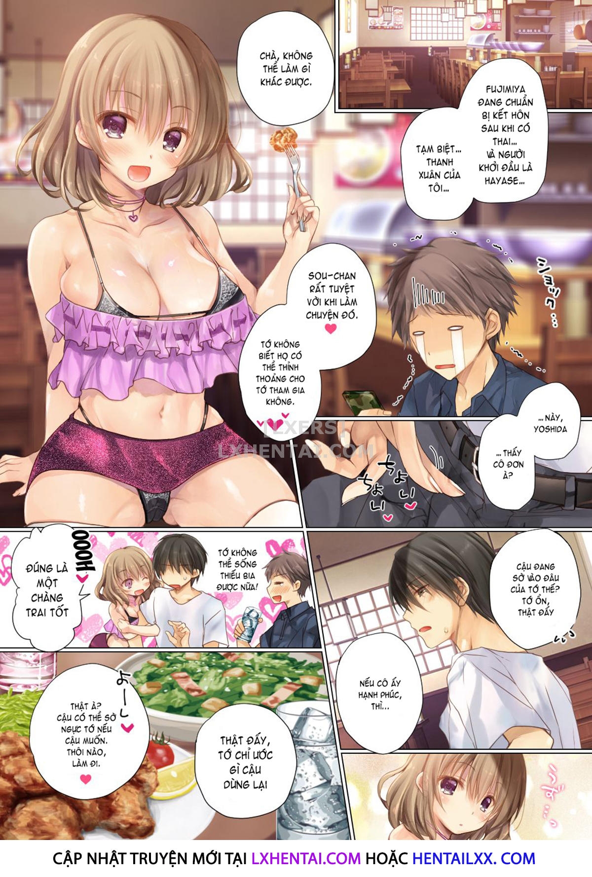 Đọc truyện hentai NTR Graduation Trip - Chap Extra 2