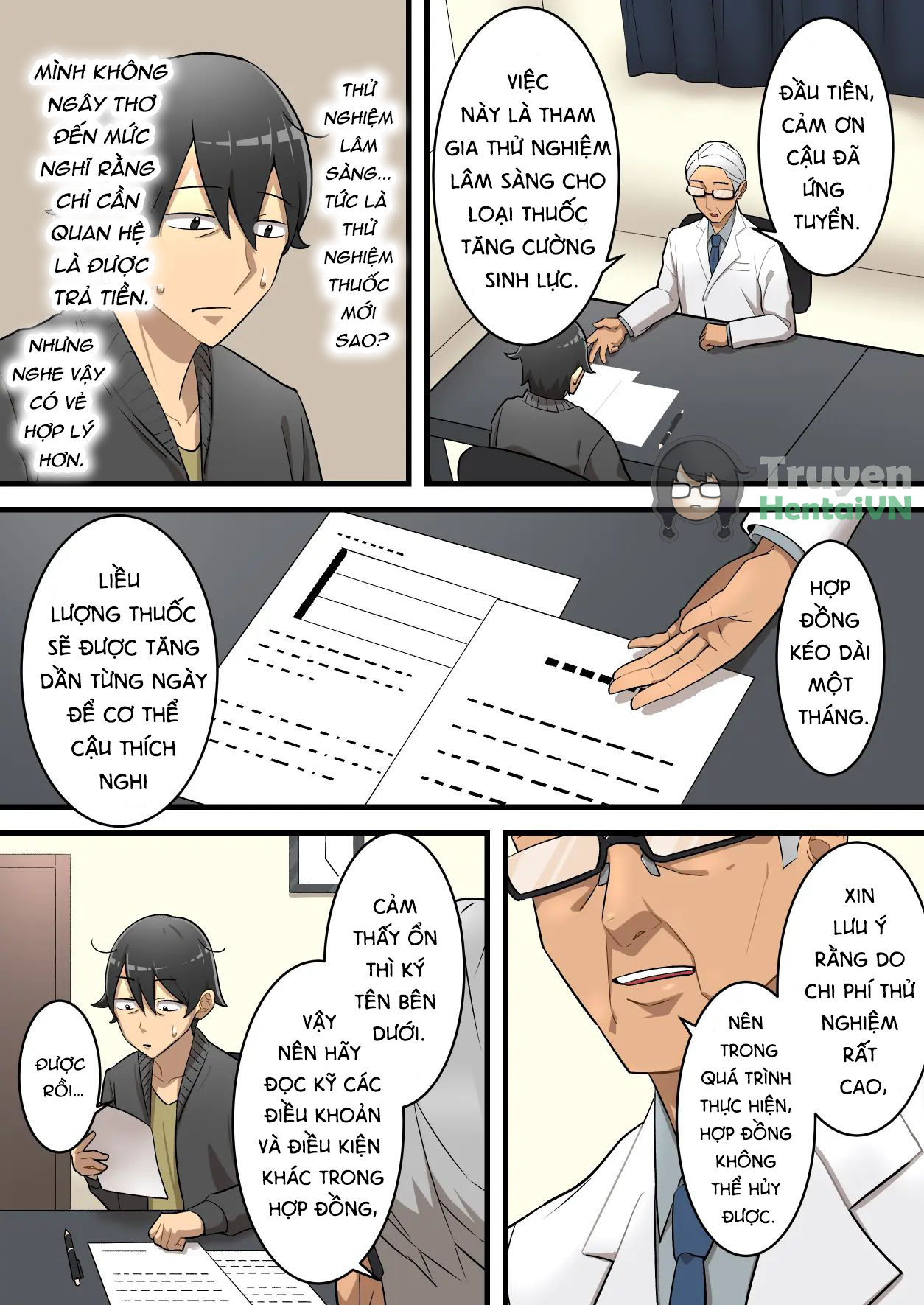 Đọc truyện hentai Mugen Sakusei Beit ~Ayashii Kougaku Beit ni Oubo shitara Kousoku Sakusei Jigoku datta Hanashi~ - Oneshot