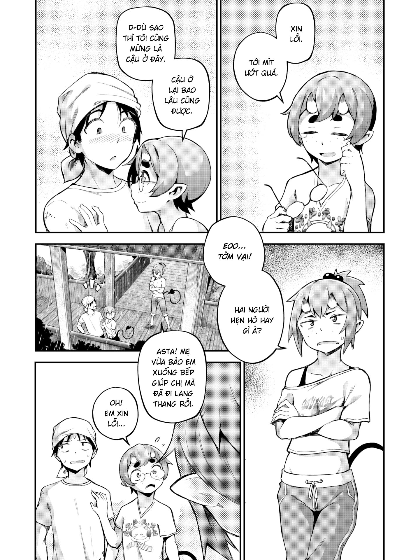 Đọc truyện hentai Lời tiên tri của HẮC NGUYỆT - Chap 5