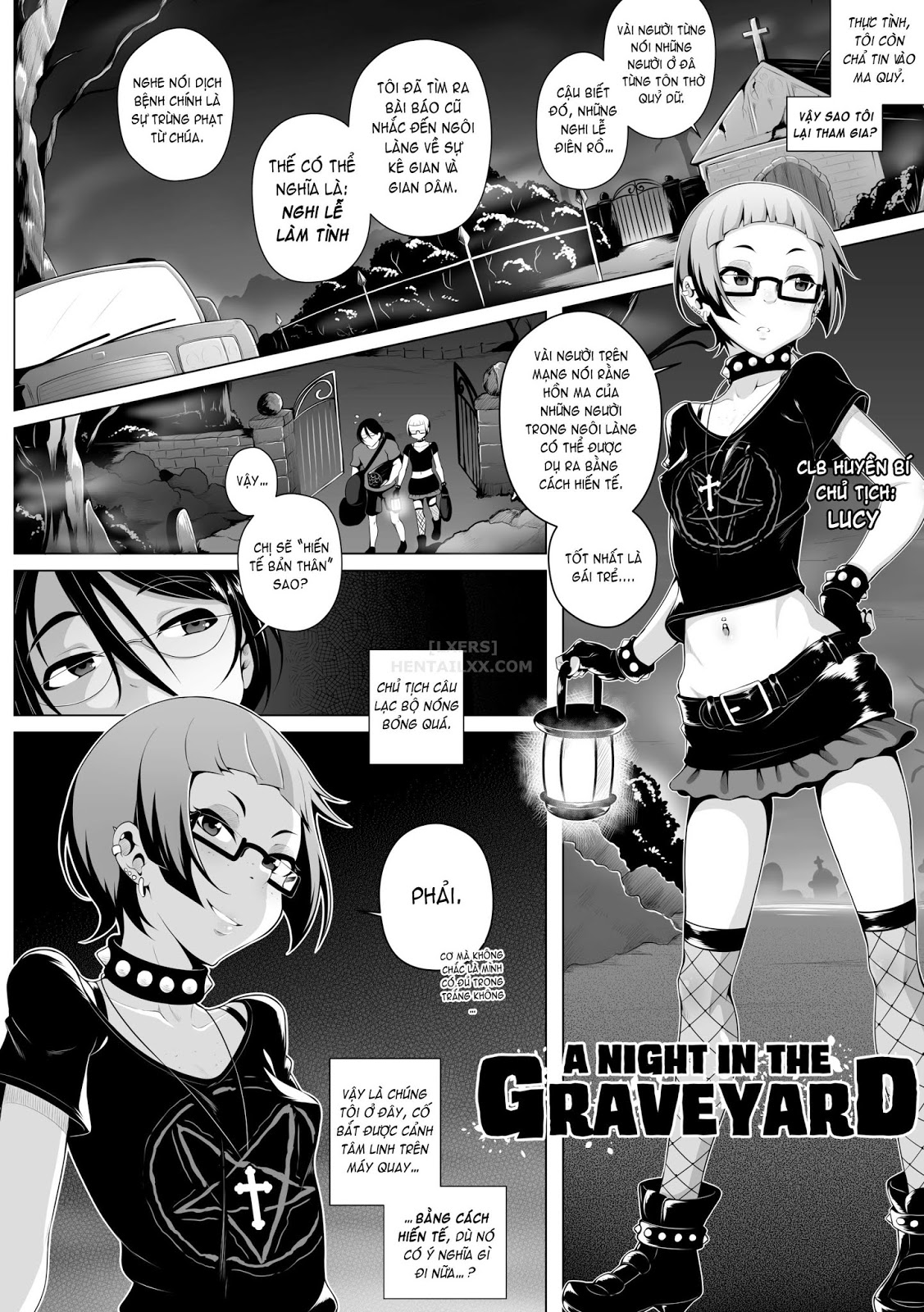 Đọc truyện hentai Thicker Than Water - Chap 10 - A Night in the Graveyard