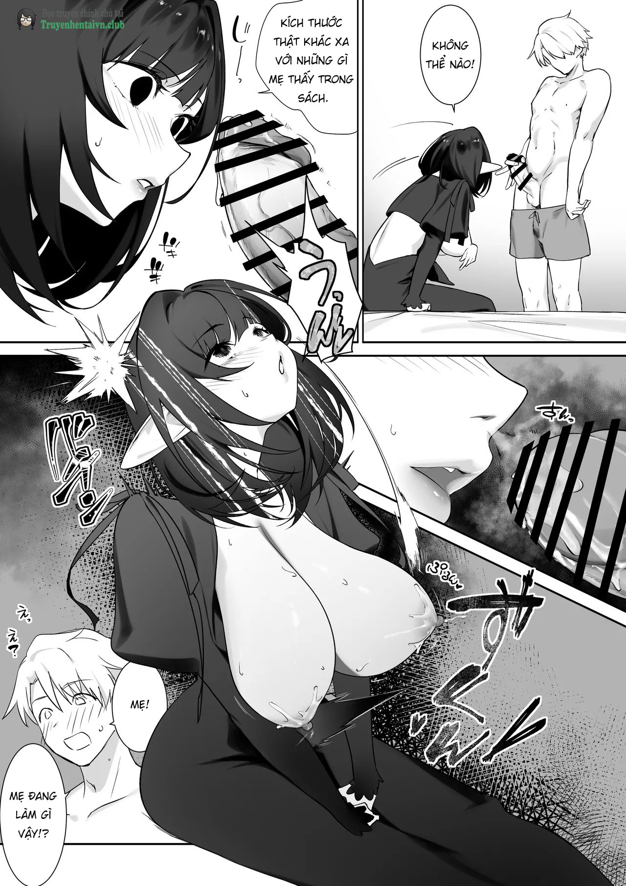 Đọc truyện hentai Elf no Milk de Otona ni Narimashita - Oneshot