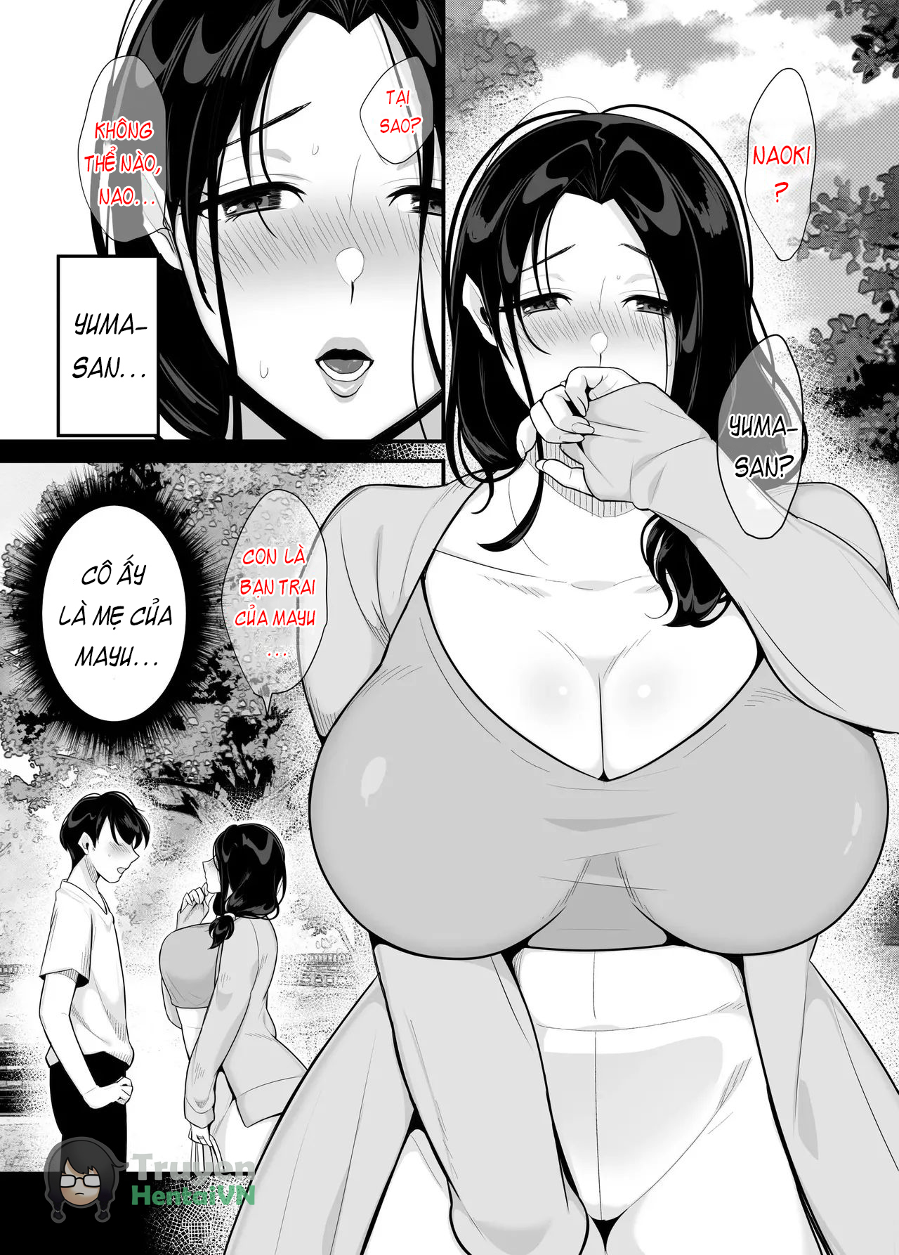 Đọc truyện hentai Kanojo no Haha ni Taberareru ~ Yuuwaku sarete Naisho no Furin Kankei - Oneshot