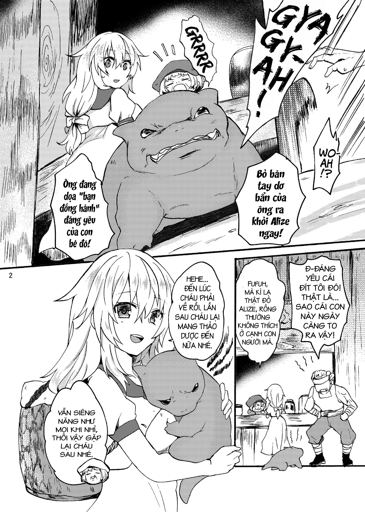 Đọc truyện hentai Ryuu x Musume ~Alize~ after - Phần 2