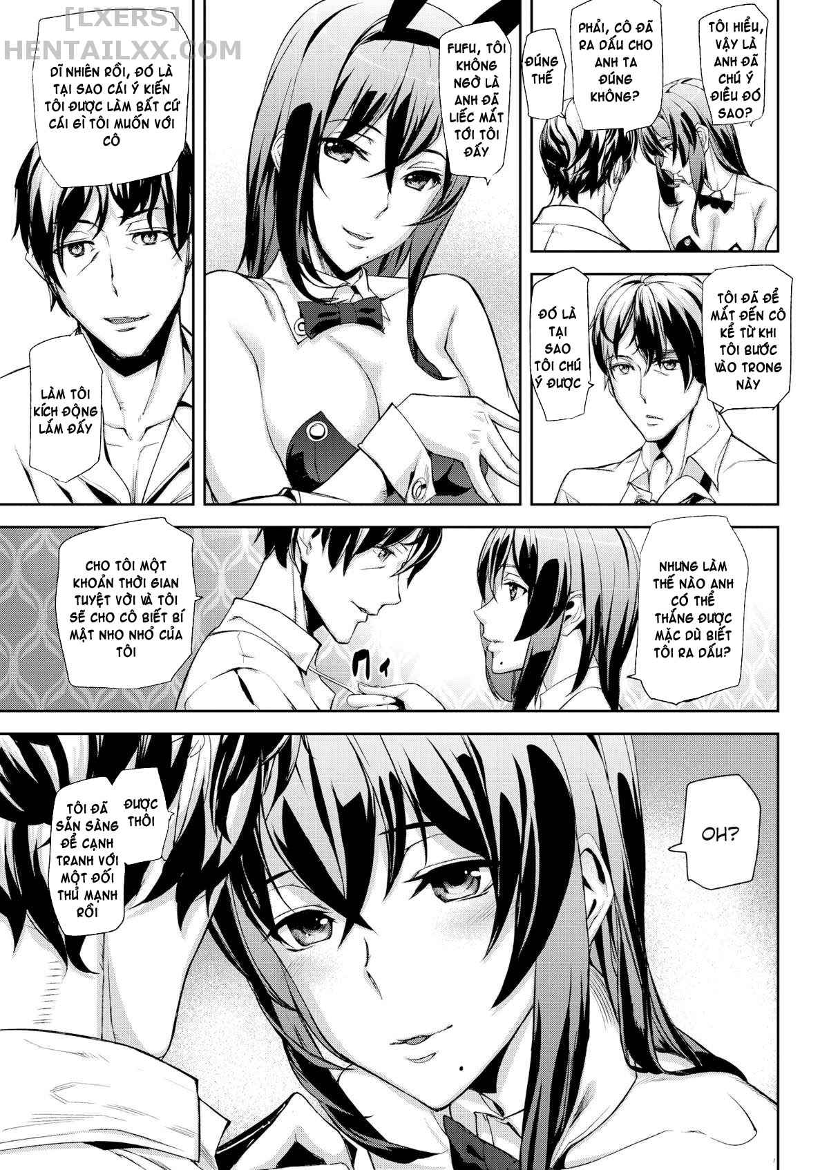 Đọc truyện hentai Honey Service (Trọn bộ) - Chap 3: Bet the Bunny