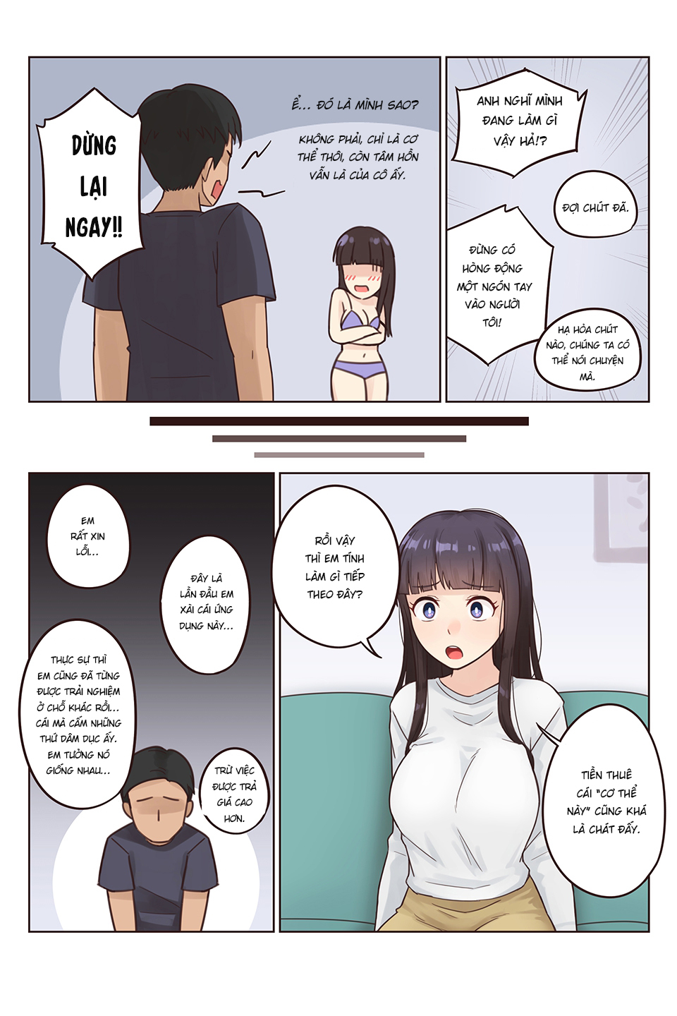 Đọc truyện hentai Rent a body - Oneshot