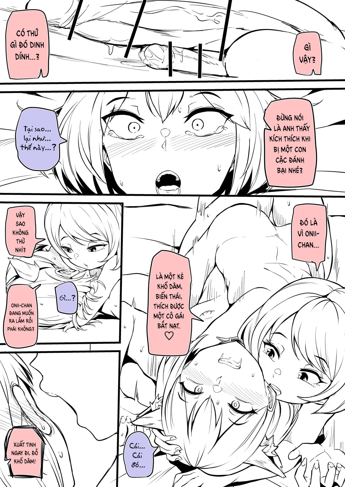 Đọc truyện hentai Cậu bé được em gái của bạn huấn luyện - Oneshot