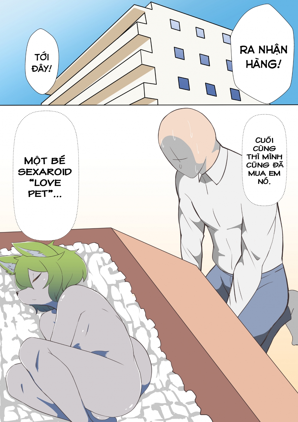 Đọc truyện hentai Chuyện là tôi mua búp bê tình dục dạng thú - Oneshot