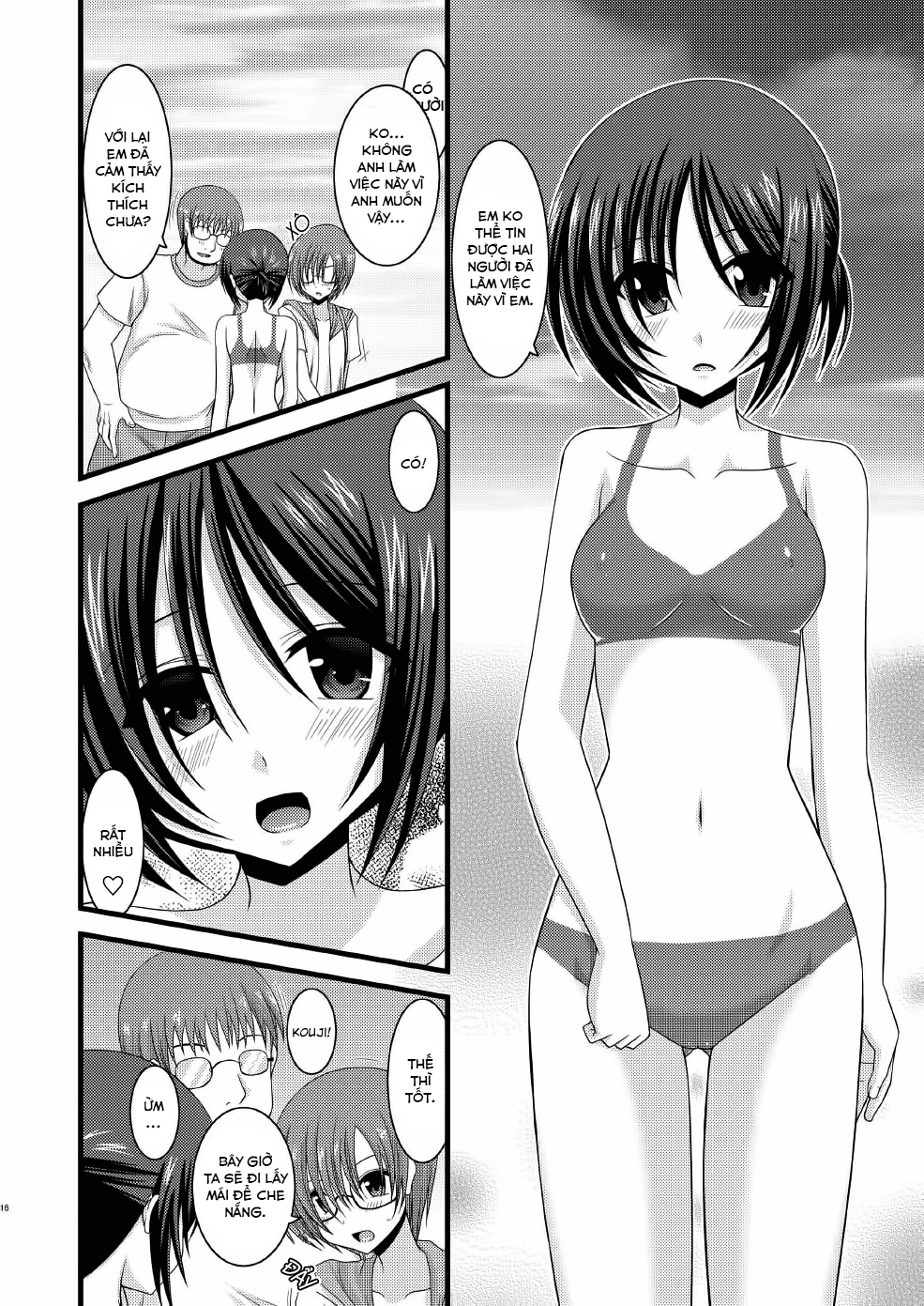 Đọc truyện hentai Cô gái thích khoả thân - Chap 7