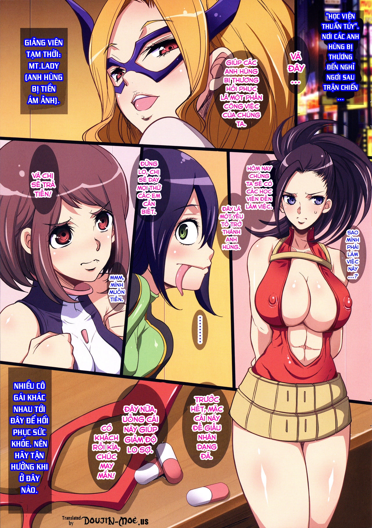 Đọc truyện hentai Pure☆Academia e Youkoso! (My Hero Academia) - Oneshot