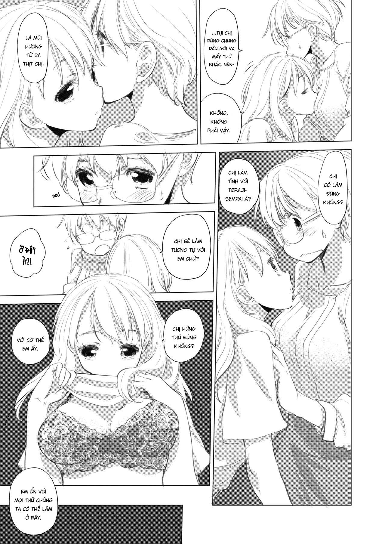 Đọc truyện hentai Tae-chan to Jimiko-san - Chap 4