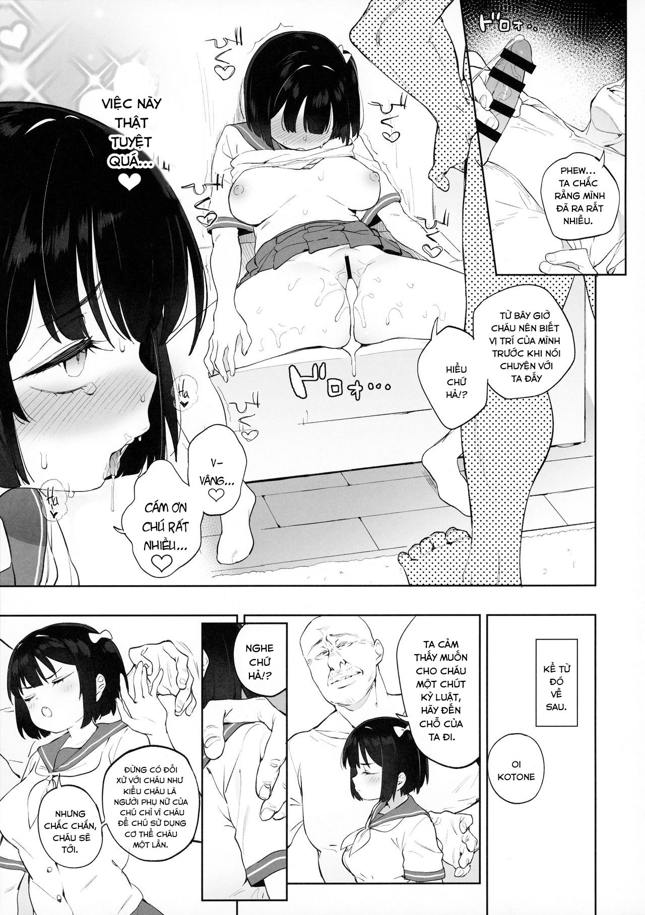 Đọc truyện hentai Chinpo no Dekasa de shika Otoko no Kachi ga Wakaranaku Natta - Oneshot