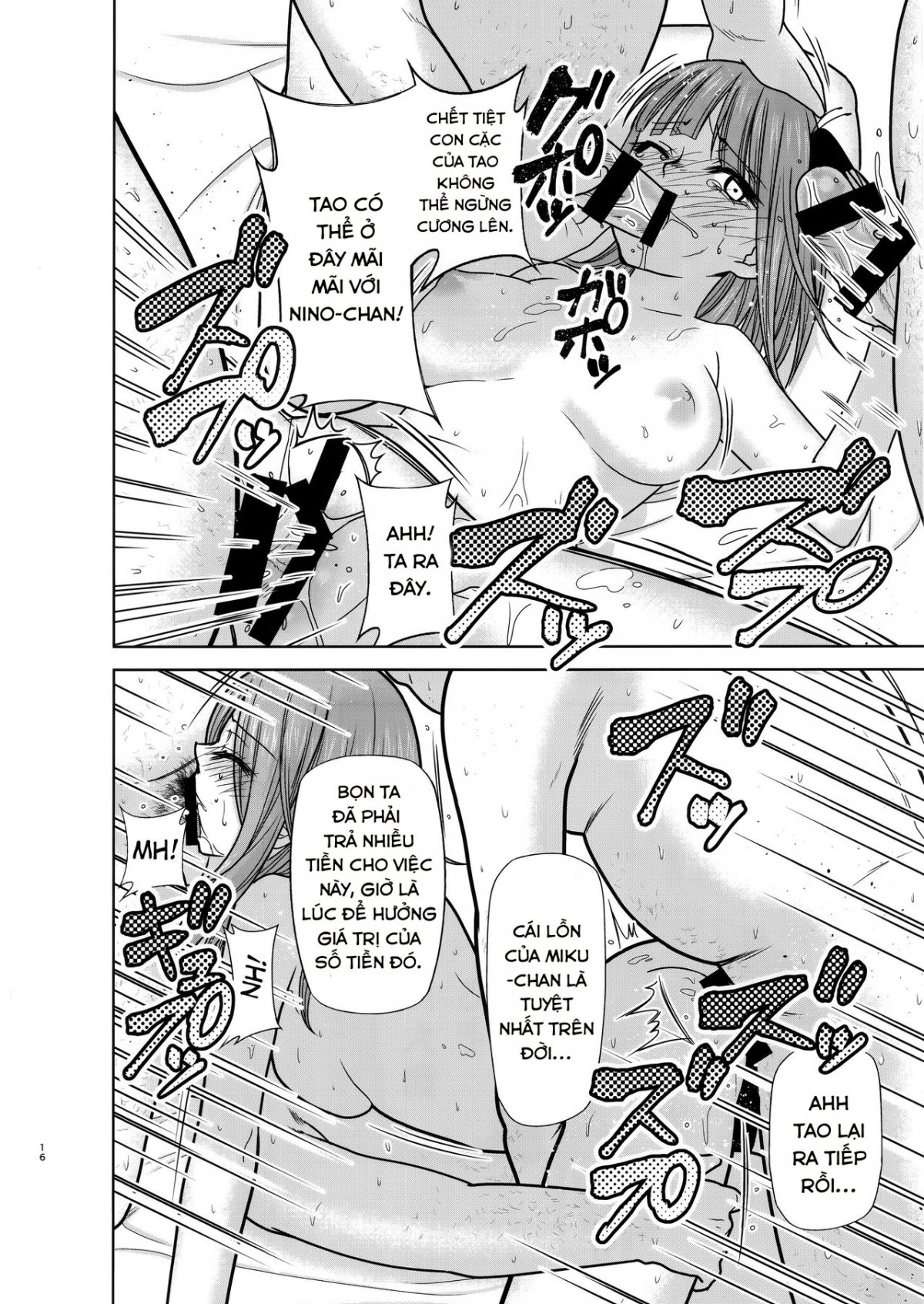 Đọc truyện hentai Gotoubun no Seidorei Side-A (Gotoubun no Hanayome - Oneshot