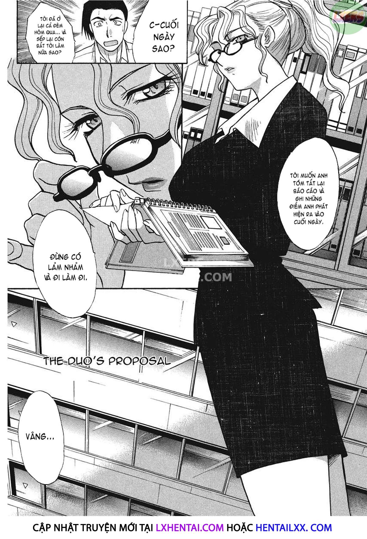 Đọc truyện hentai Hello Work - Chap 8