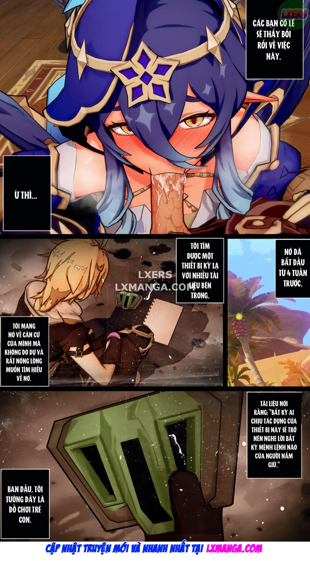 Đọc truyện hentai Buổi tập luyện đêm muộn của Laylas - Oneshot