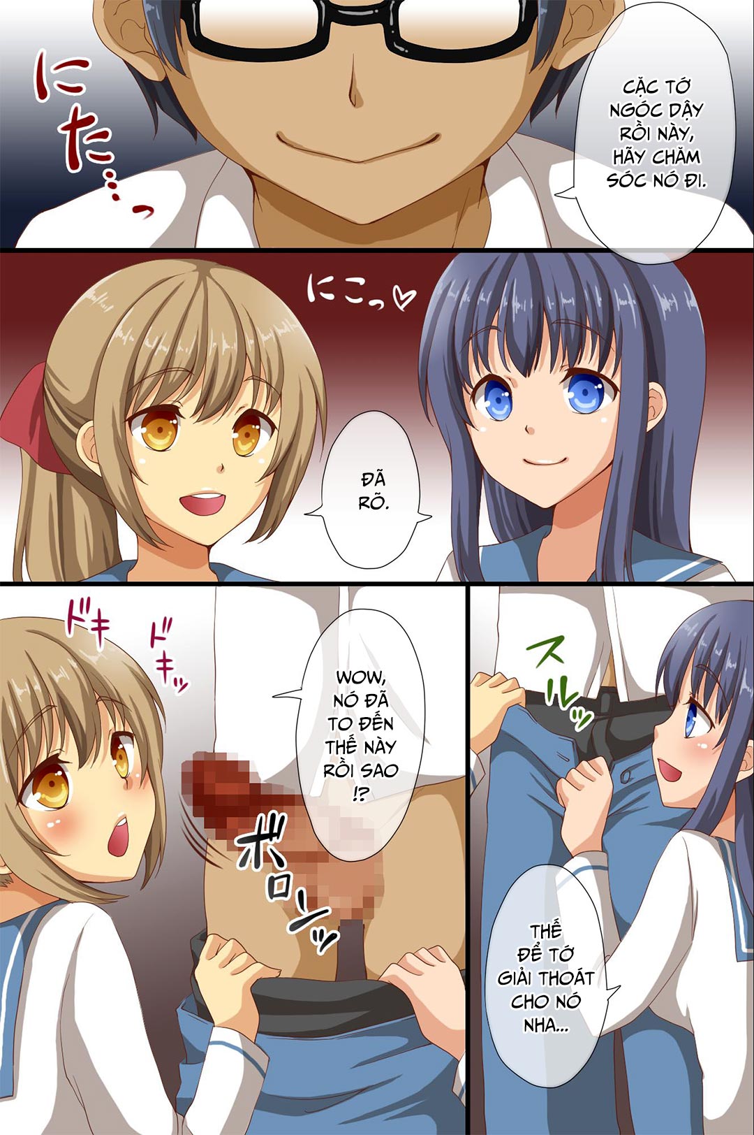 Đọc truyện hentai Thống trị cả ngôi trường - Mọi người đều bị thôi miên - Chap 1A