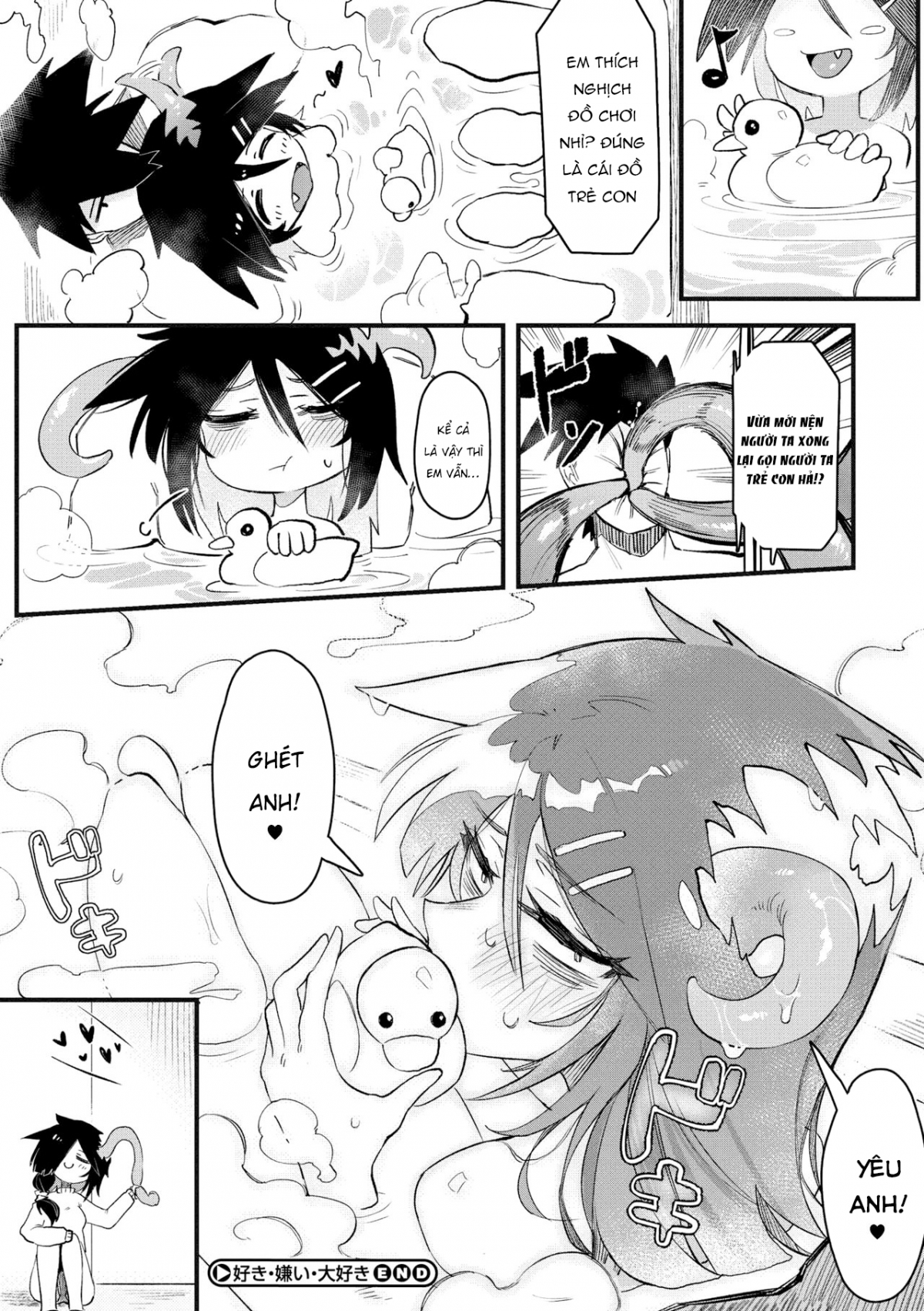 Đọc truyện hentai Suki Kirai Daisuki - Oneshot