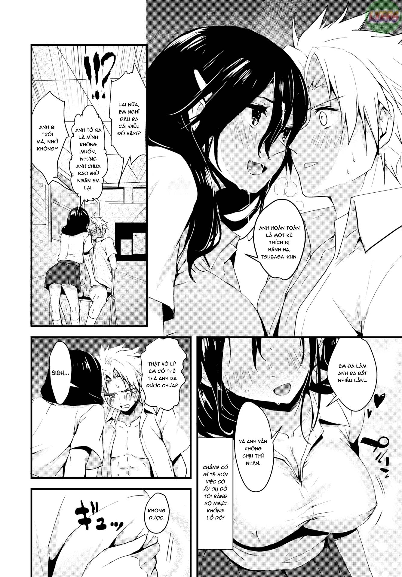 Đọc truyện hentai Cuộc huẩn luyện bí mật của Hội trưởng hội học sinh - Oneshot