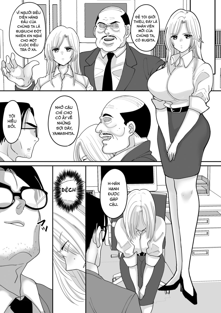 Đọc truyện hentai Yuushuu na Douryou no Mesu Ochi Kiroku - Oneshot