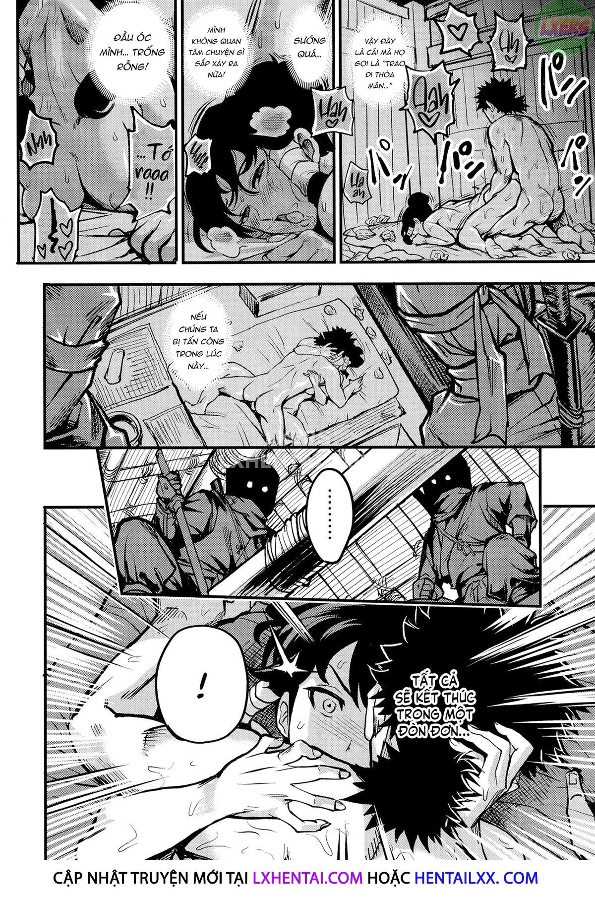 Đọc truyện hentai Kunoichi Indochuu ~Yuzuha Kikyou Hen~ - Oneshot