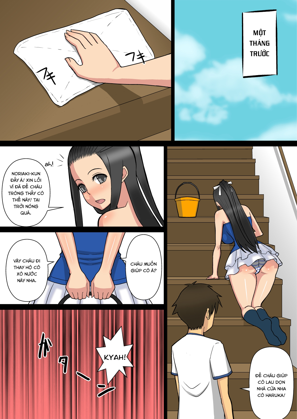 Đọc truyện hentai Noriaki-kun to Haruka-san - Oneshot