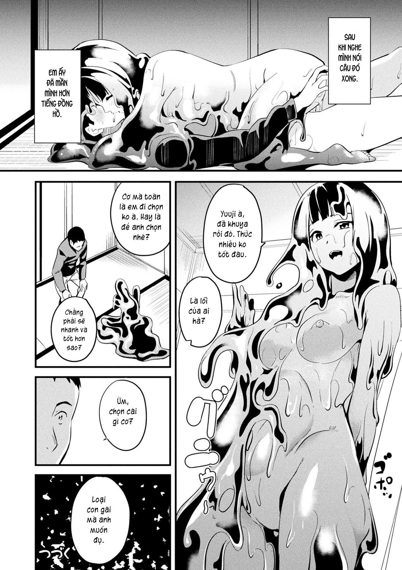 Đọc truyện hentai Sống cùng bé Slime. - Chap 5: Em yêu anh mà.