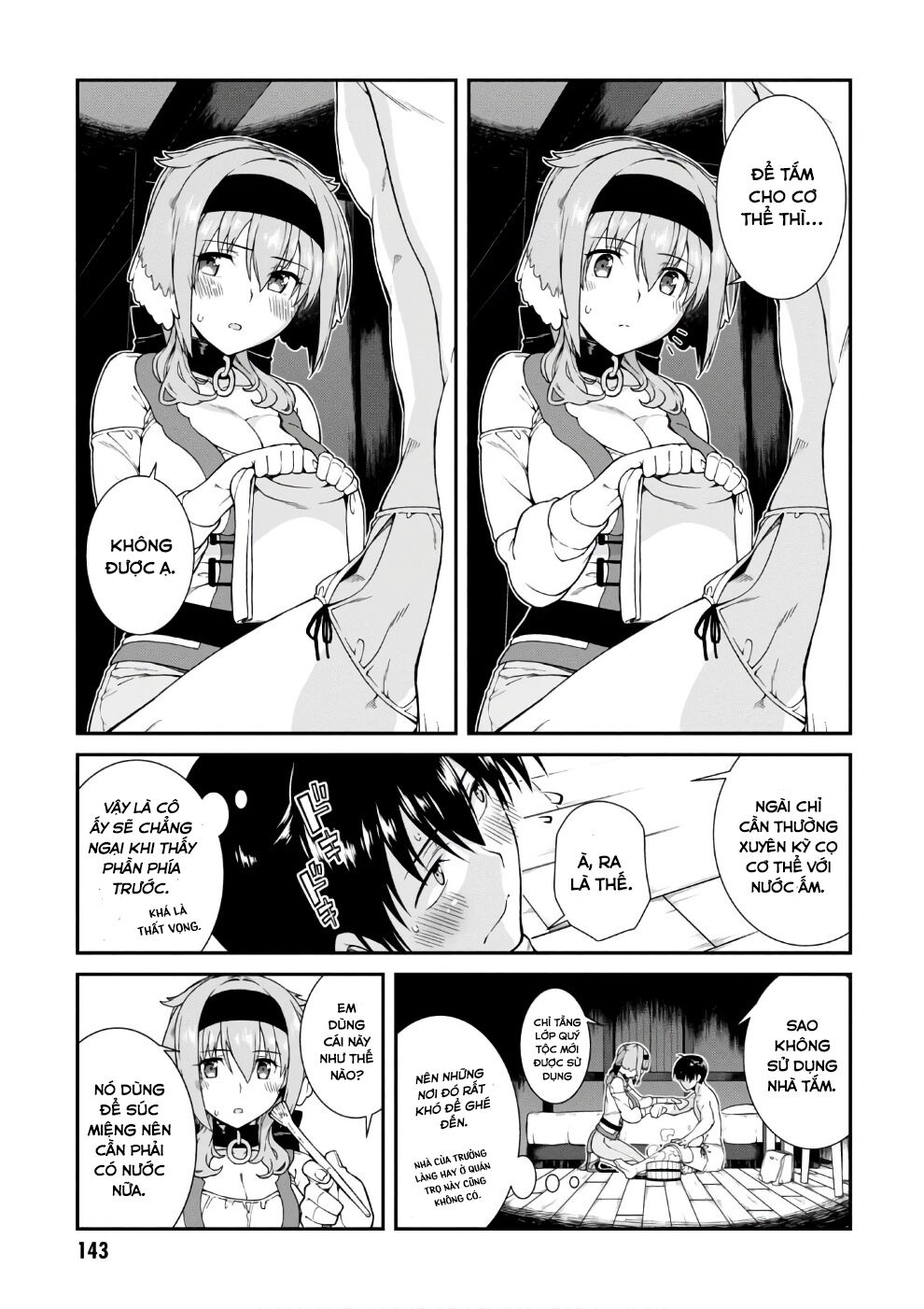 Đọc truyện hentai Lập Harem Chốn Mê Cung Ở Dị Giới - Chap 6.2