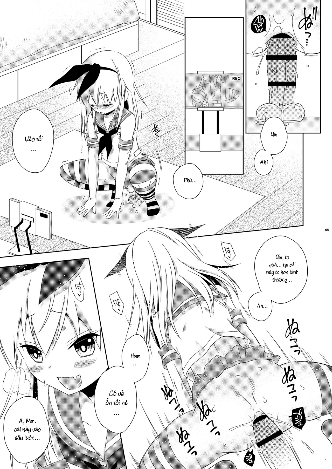 Đọc truyện hentai Josou Ananie o Kazoku ni Mirarete Kyouseishisetsu ni Okurareta Shimakaze-kun Joukan - Oneshot