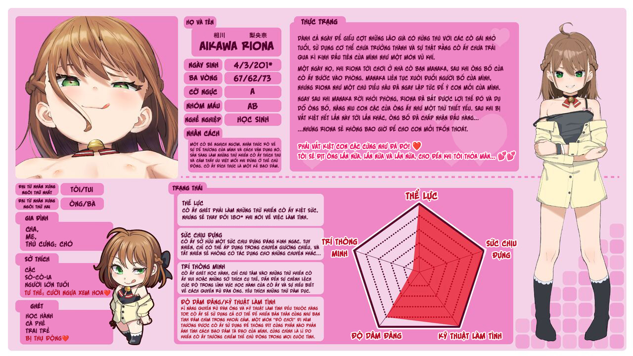 Đọc truyện hentai Tôi bị ăn hiếp bởi một con nhãi ranh là bạn của con gái mình - Chap 1