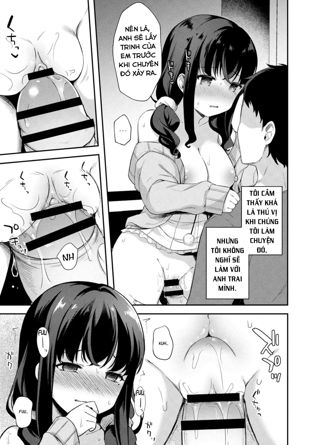 Đọc truyện hentai Sự cám dỗ của em gái nhỏ tôi - Chap 4: Airi và Onii-chan!