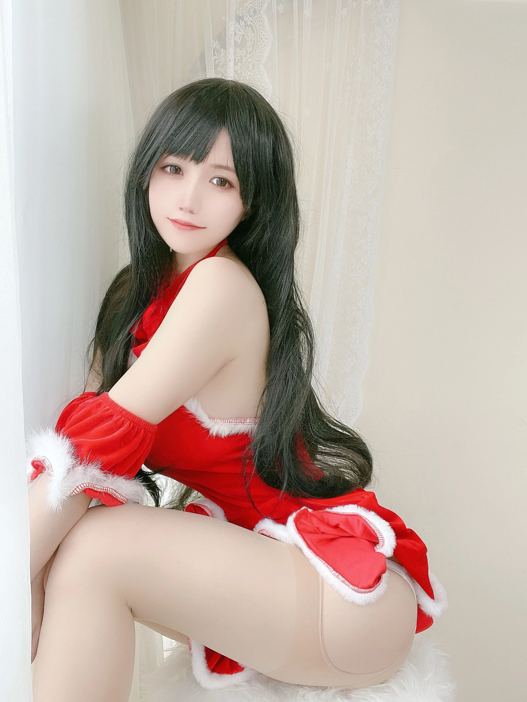 Đọc truyện hentai Tuyển tập Albums siêu phẩm Cosplay - Chap 733 - [Chiyoko Ogura] Red Christmas