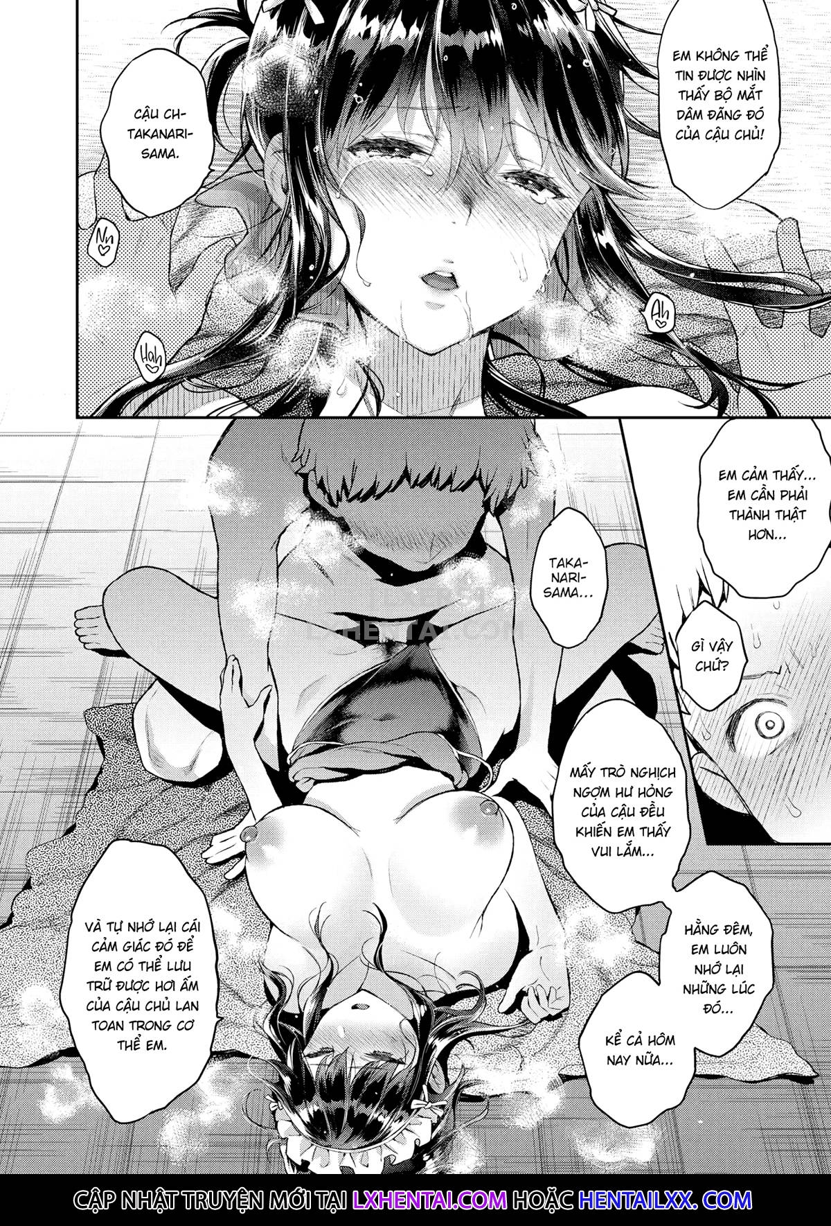 Đọc truyện hentai The Personal Feelings of the Saijouin Family's Maid - Oneshot