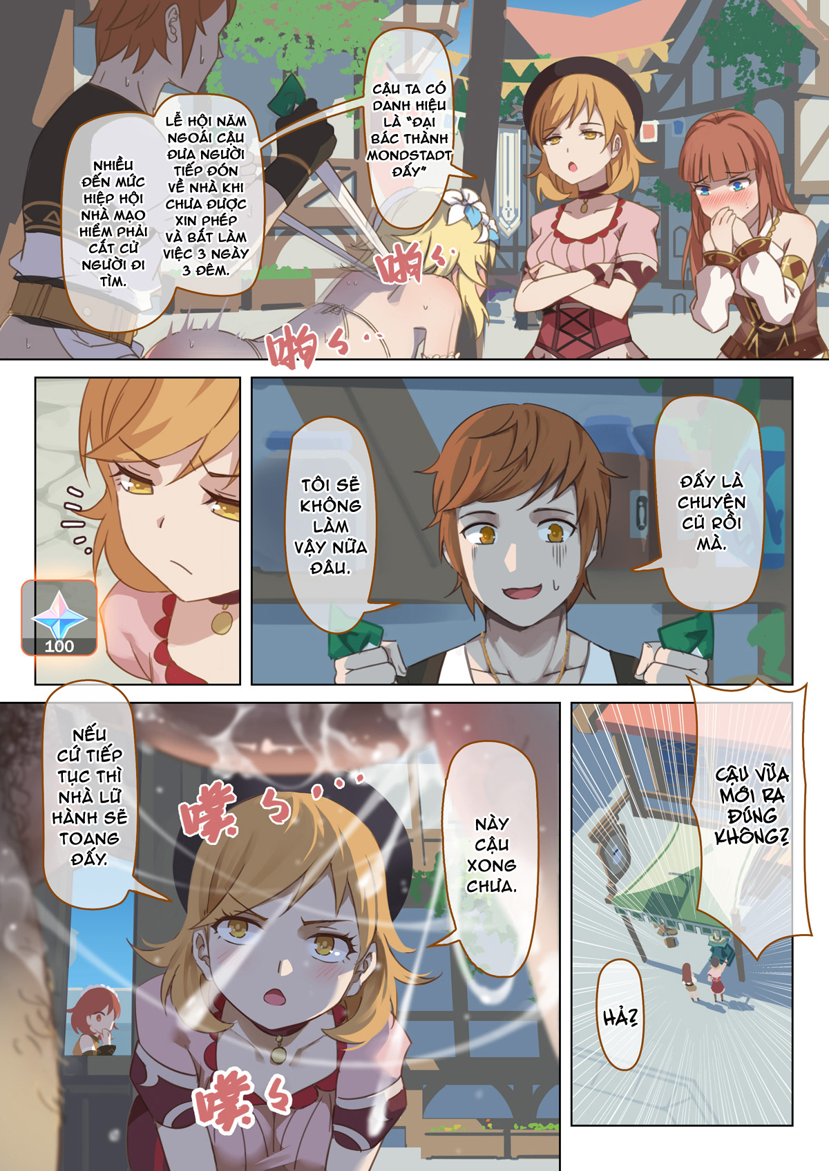 Đọc truyện hentai Lễ hội mùa xuân Mondstadt - Act 1